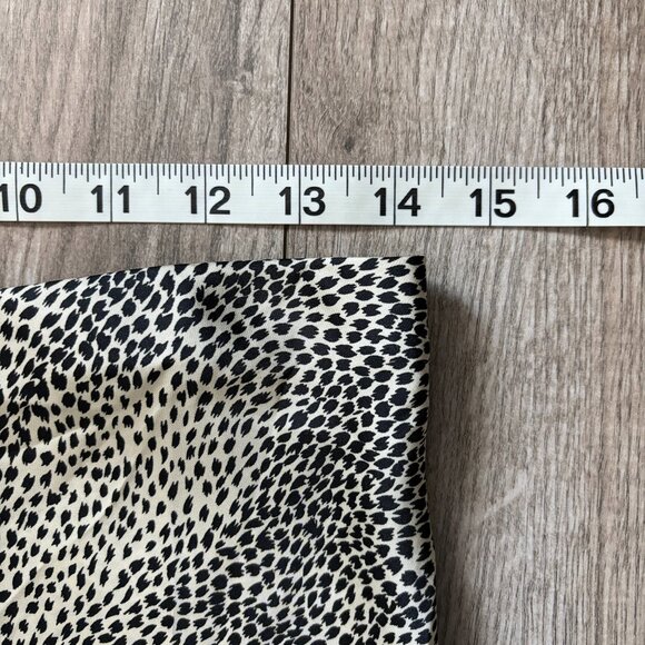 Renamed Leopard Print Slip Style Midi Skirt Womens Medium 90s Y2K Loud Luxury - Picture 6 of 12